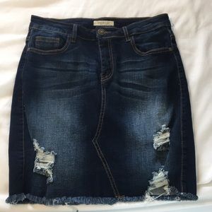 Denim Skirt